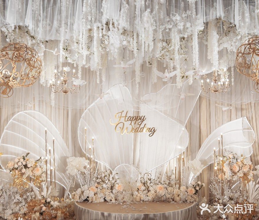 好美的小清新婚礼就选天禧婚庆