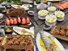 -七的湖·晚芳亭·阳澄湖农家菜·大闸蟹(莲花岛店)