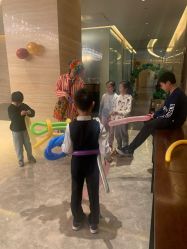 -小鲤鱼生日气球派对会场策划布置