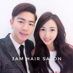 Yishen合影纪念-3AM HAIR SALON烫发染发接发