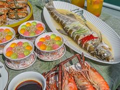 -七的湖·晚芳亭·阳澄湖农家菜·大闸蟹(莲花岛店)