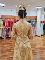 -懿沉香中式嫁衣礼服秀禾服龙凤褂马来褂旗袍总店