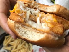 双层鳕鱼堡-麦当劳(中山路店)