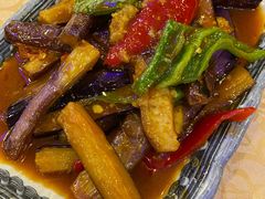 虎皮辣子炒茄子-维吾尔餐厅(宜山路店)