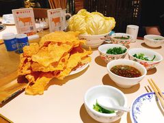 潮汕炸腐皮-汕头八合里海记牛肉店(国贸店)