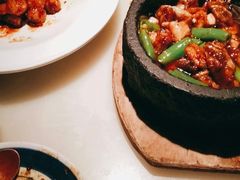 石锅杭椒牛蛙-桂满陇天书(南京德基旗舰店)
