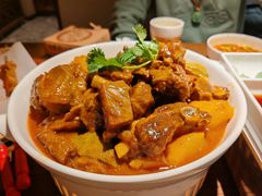土豆南瓜烧牛肋排-相约·羊村小馆非遗手抓肉(七一酱园店)