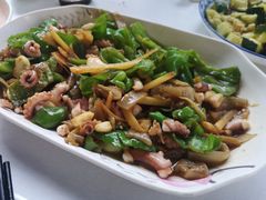 爆炒八爪鱼-阿尔法海鲜排档(爱琴海店)