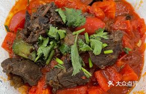 Tomato Beef Dry Noodles