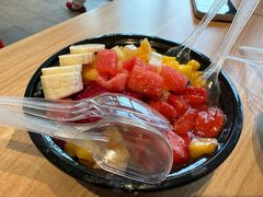 什锦鲜果果料刨冰-小胖老味刨冰