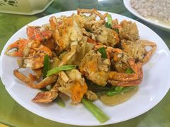 姜葱炒膏蟹-128海鲜餐厅