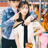 游乐场拍摄情侣写真也是不错的选择哦