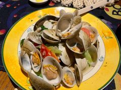 黄油马沙拉酒煮新花蛤蜊-弗兰克牛排西餐厅Ribone steak house(柠檬花园店)