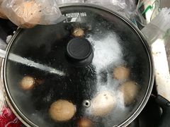 卤鸡蛋-糯米团油茶早餐铺