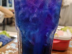 -蝶豆花蓝面条