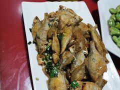 油炸鳑鲏魚-长廊饭店(锦溪古镇店)