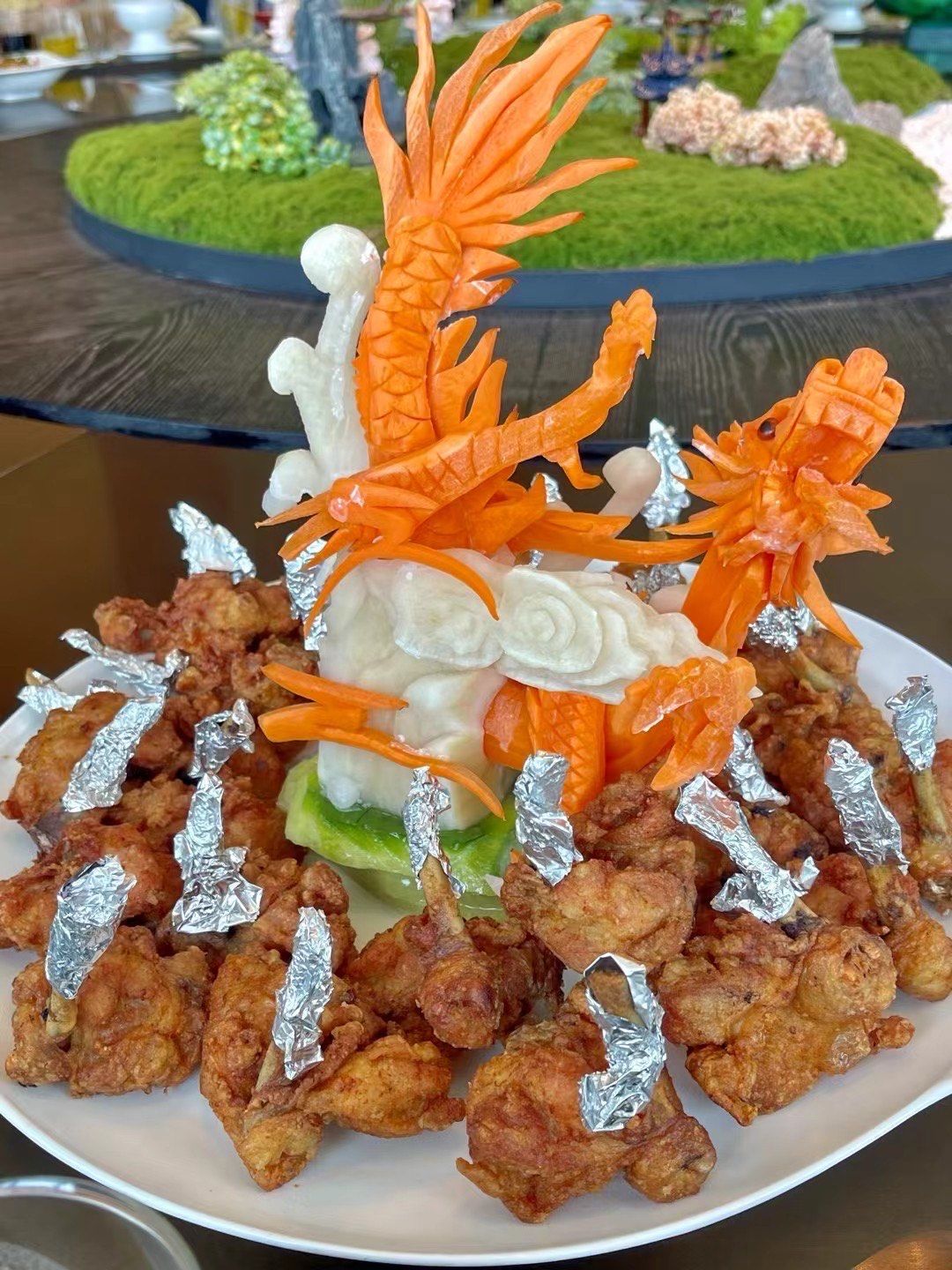 6折吃上高端菜 环境真的高大上