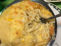 芝士焗意粉-胜利茶餐室