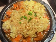 石板蒜蓉虾-小菜园新徽菜(苏州繁花中心店)