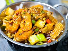 香辣鱿鱼鸡尾虾-小民大排档(光谷店)