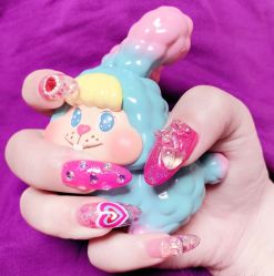 -手牵手美甲