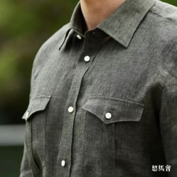 -怒马会 全麻衬西装高级定制