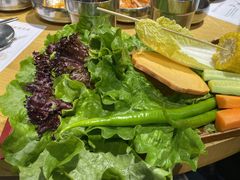蔬菜拼盘-姜虎东白丁烤肉(恒隆广场店)