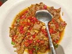 蒜香鲜牛肉-湘力力小院·鱼汤泡饭(枫林路店)