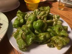 虎皮皱椒-缘生态云南菜·野生菌庭院餐厅(华侨城店)