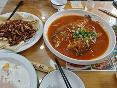 -八次方密云水库鱼粘卷子·熏鸽子·农家菜