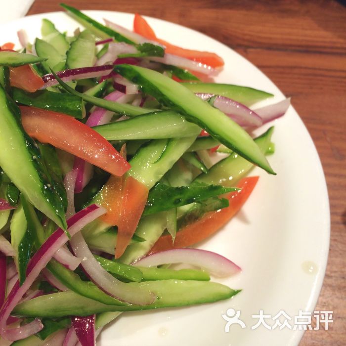 耶里夏丽新疆餐厅(正大广场店)老虎菜图片 - 第6张