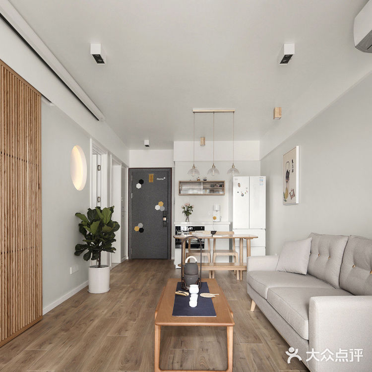 89m²日式两居室，清新原木太舒适了  