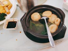 菜叶煮鱼付-东江渔村·古典园林·30年粤菜老字号(太和店)
