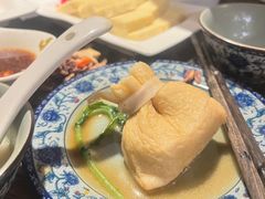 蟹籽金福袋-大匠工房古船木艺术餐厅·猪肚鸡专门店(长白仙岛店)