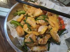 煎焗粉肠头-竹林农庄