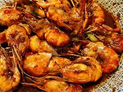 经典油爆虾-日出青木·杭帮菜名店