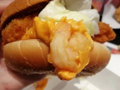 肯德基避风塘大虾鸡腿双层堡-肯德基(北京南站店)