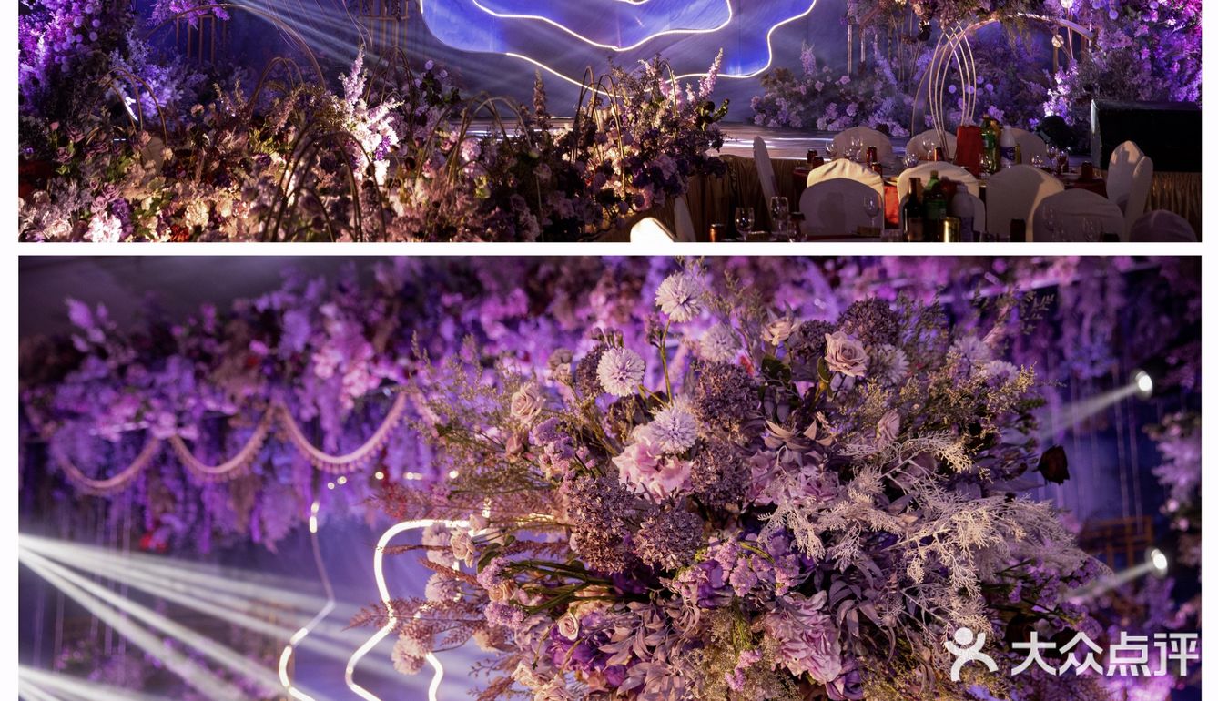 成都婚礼｜[调皮]你有想象过紫色调的梦幻婚礼吗