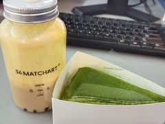 抹茶千层-36抹茶·千层与鲜果茶(欢乐海岸店)