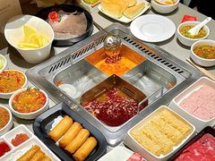 番茄锅底-海底捞火锅(银泰中心店)