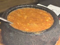 石锅油渣香芋豆腐-径山十八道·风味民间菜(华夏之心店)