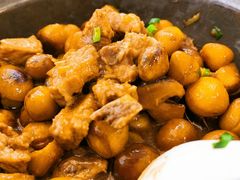 凤眼果焖排骨-东豪园林海鲜酒家(南港路辅路店)