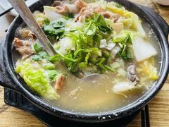 脂渣砂锅-杨姐大片肉烧烤