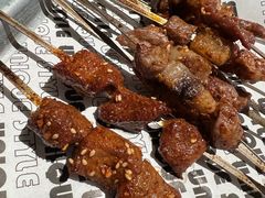 昭通小黄牛肉小把串10串-火塘云南烧烤大排档