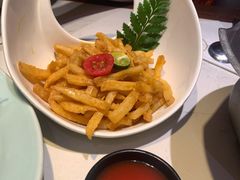 蛋黄焗薯条-卯时·龙光雅宴·精致锡帮菜(惠山古镇店)