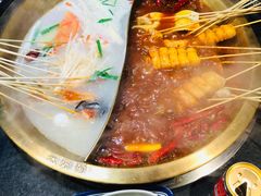 麻辣鸳鸯锅-来涮蜀鲜货火锅串串香(菜市口店)