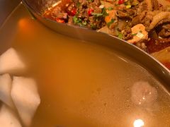 牛腩鸳鸯锅-左庭右院鲜牛肉火锅(苏州园区永旺店)