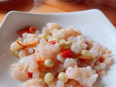 养生鸡头米炒虾仁-同得兴 Since·1995 传统苏式面馆(十全街店)