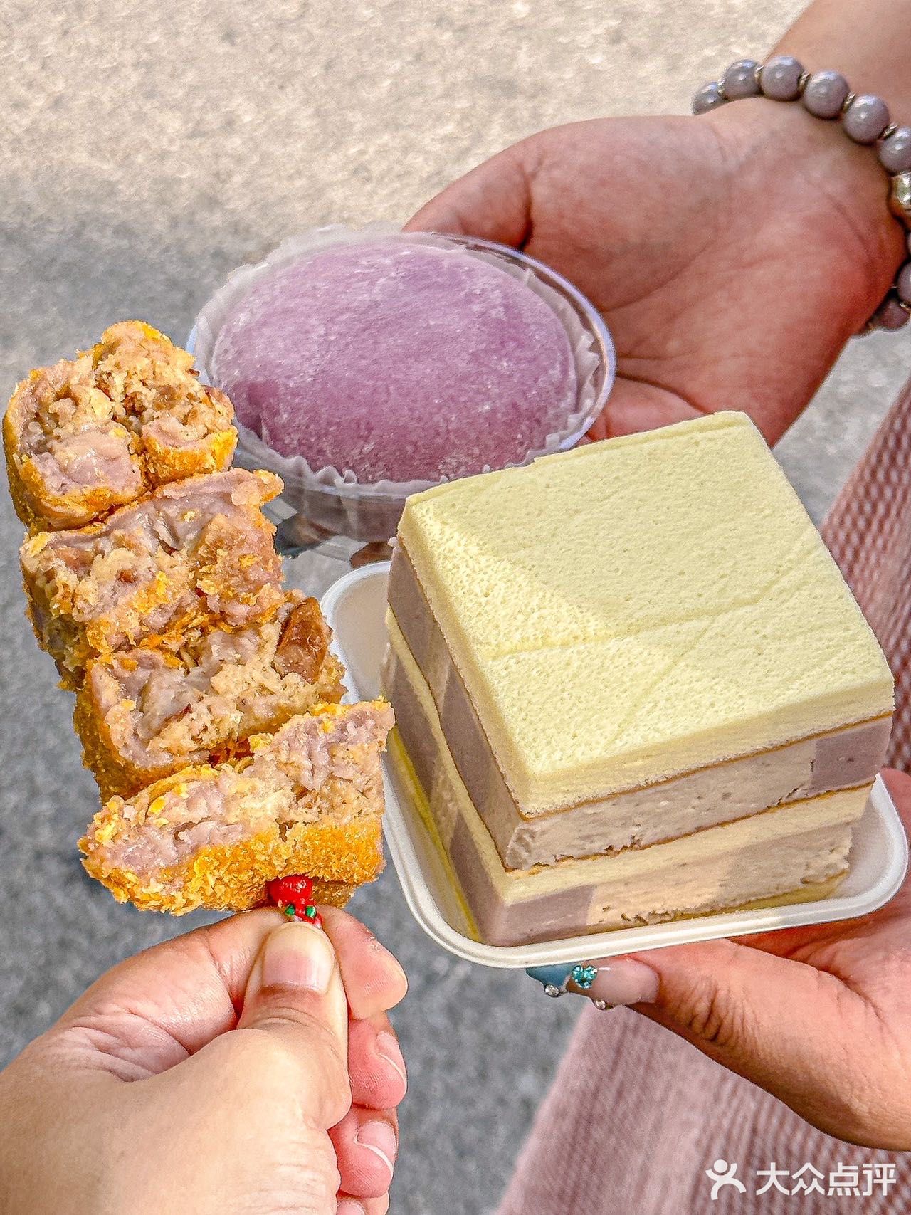 上海巨火的芋泥...排队1h也要买!