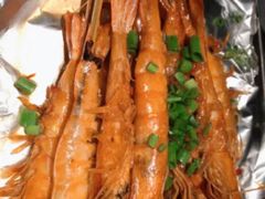 铁板火焰虾-绿茶餐厅(华联万柳店)